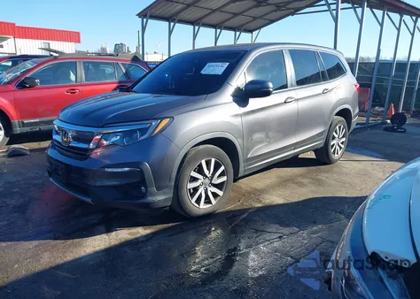 2021 Honda Pilot 2Wd Ex-L z USA, uszkodzony, nr VIN 5FNYF5H5XMB042262